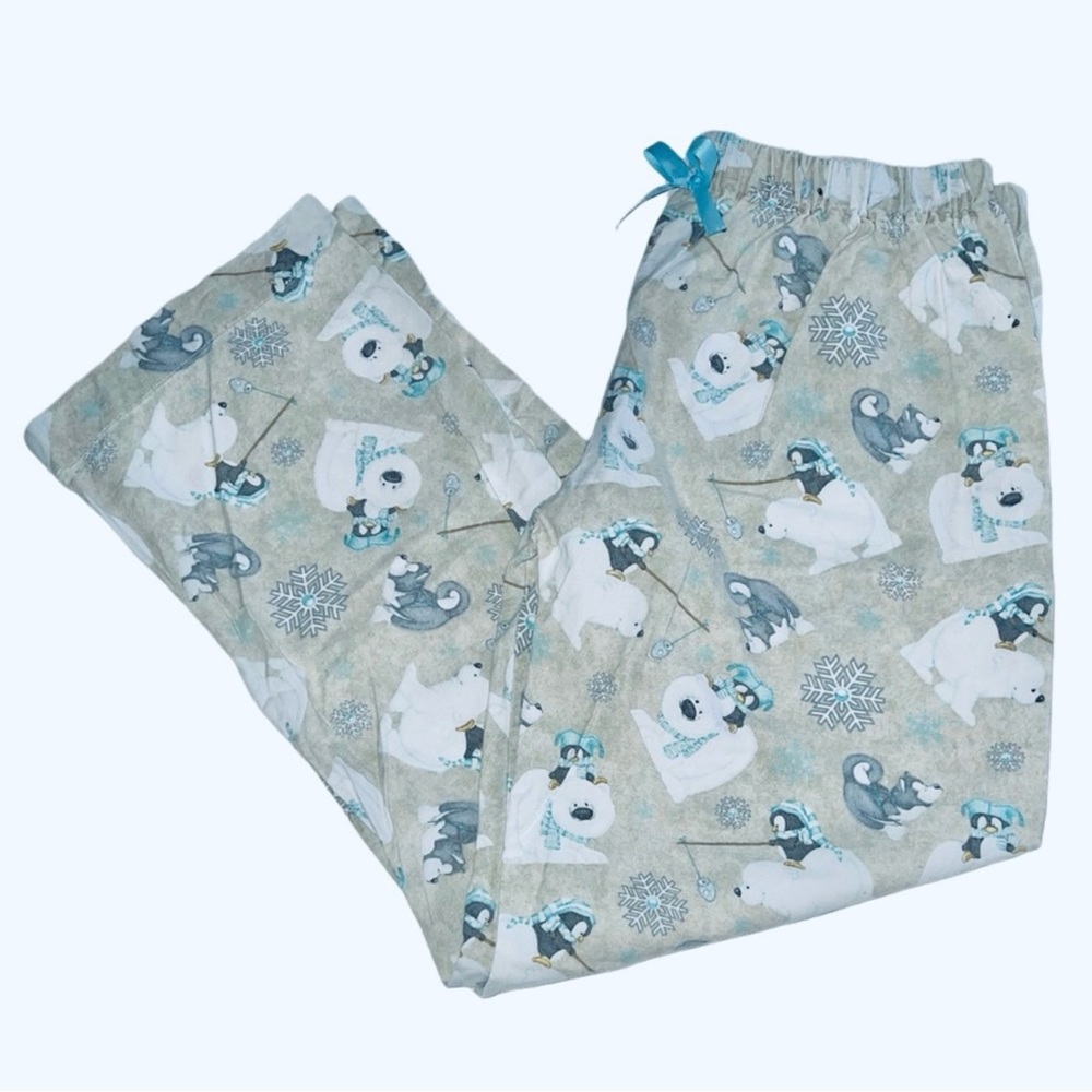 Small Shop Boutique Polar Bear Penguin Husky
Cotton Pjs Pants 12/14